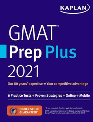 Seller image for Kaplan GMAT Prep Plus 2021 for sale by GreatBookPricesUK