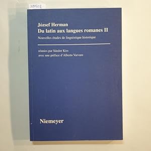 Imagen del vendedor de Du latin aux langues romanes 2., Nouvelles tudes de linguistique historique a la venta por Gebrauchtbcherlogistik  H.J. Lauterbach