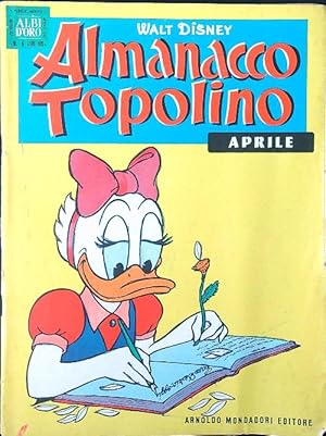 Immagine del venditore per Almanacco Topolino n. 4/aprile 1962 venduto da Librodifaccia