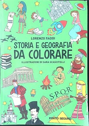 Bild des Verkufers fr Storia e geografia da colorare zum Verkauf von Librodifaccia