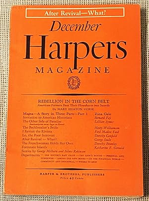 Harper's Magazine, December 1932