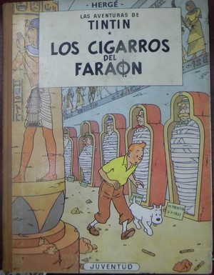Immagine del venditore per Los cigarros del Faraon. Las aventuras de Tintin. 1 edicin 1964 editorial Juventud venduto da Libreria Sanchez
