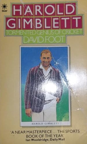 Imagen del vendedor de Harold Gimblett: Tormented Genius of Cricket a la venta por WeBuyBooks