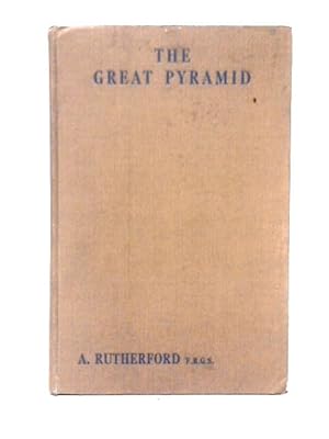 Bild des Verkufers fr The Great Pyramid zum Verkauf von World of Rare Books