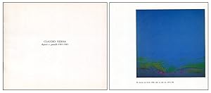 Bild des Verkufers fr Claudio Verna. Dipinti e pastelli 1981-1983. Bambaia Galleria d'Arte 1983 zum Verkauf von Studio Bibliografico Marini