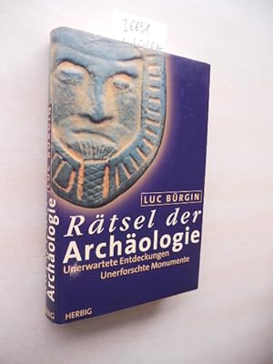 Bild des Verkufers fr Rtsel der Archologie. Unerwartete Entdeckungen, unerforschte Monumente. zum Verkauf von Klaus Ennsthaler - Mister Book