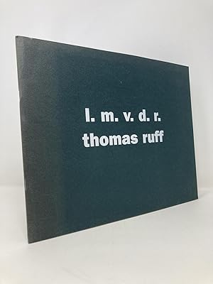 Bild des Verkufers fr Thomas Ruff: l.m.v.d.r. Volume 2 zum Verkauf von Southampton Books