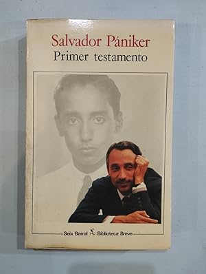 Seller image for Primer testamento for sale by Saturnlia Llibreria