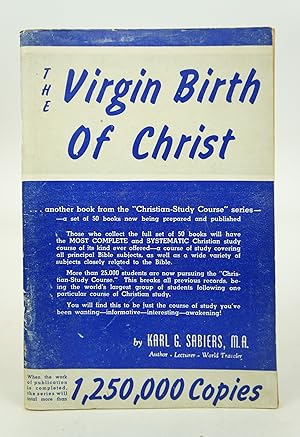 Seller image for The Virgin Birth of Christ for sale by Shelley and Son Books (IOBA)