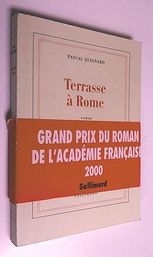 Seller image for Terrasse  Rome. Roman for sale by Livresse