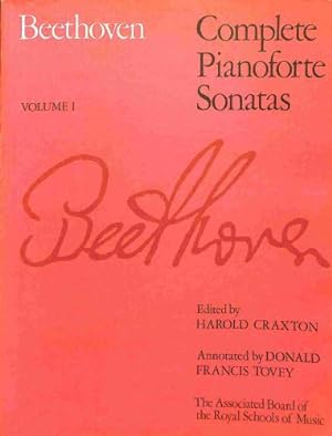Bild des Verkufers fr Beethoven: Complete Pianoforte Sonatas Volume 1 zum Verkauf von WeBuyBooks