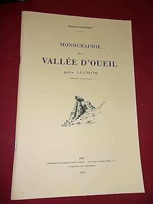 Monographie de la Vallée d'Oueil.