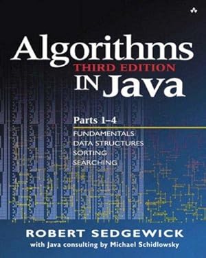 Immagine del venditore per Algorithms in Java, Parts 1-4: Parts 1 -4 : Fundamentals Data Structures Sorting Searching venduto da WeBuyBooks