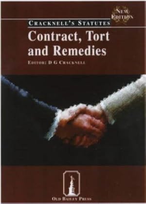 Bild des Verkufers fr Contract, Tort and Remedies (Cracknell's Statutes S.) zum Verkauf von WeBuyBooks