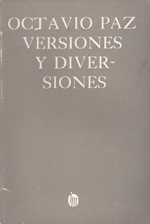 Imagen del vendedor de Versiones y diversiones a la venta por LIBRERA GULLIVER