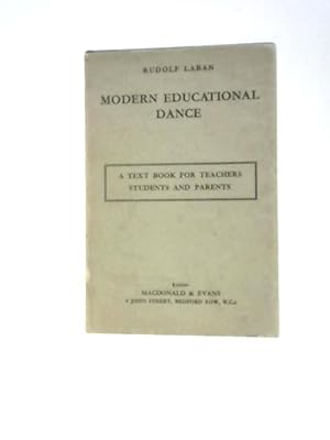 Imagen del vendedor de Modern Educational Dance. a la venta por World of Rare Books