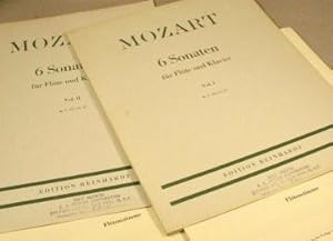 Seller image for 6 Sonaten fur Flote und Klavier. 2 volumes. for sale by Bucks County Bookshop IOBA