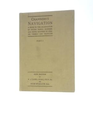 Seller image for Chambers's Navigation Part I for sale by World of Rare Books