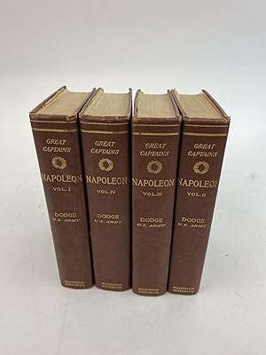 Image du vendeur pour NAPOLEON : A HISTORY OF THE ART OF WAR . (GREAT CAPTAINS) [Four volumes] mis en vente par Second Story Books, ABAA