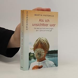 Seller image for Als ich unsichtbar war for sale by Bookbot