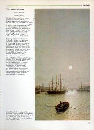 Seller image for LAMINA V38288: La torre de Londres y el Tamesis a la luz de la luna por H. Pether for sale by EL BOLETIN