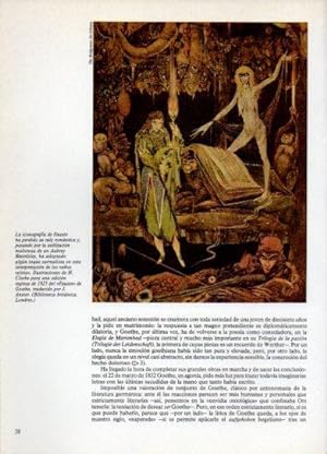 Seller image for LAMINA V38260: Ilustracion para el Fausto de Goethe edicion inglesa por H. Clarke for sale by EL BOLETIN