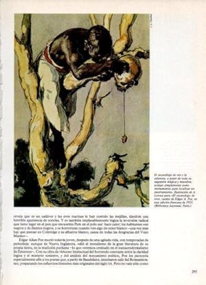 Seller image for LAMINA V38315: El escarabajo de oro ilustracion por A. Leroux for sale by EL BOLETIN