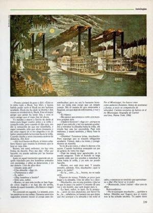 Seller image for LAMINA V38323: Carrera nocturna de barcos en el Mississippi por Currier and Ives for sale by EL BOLETIN