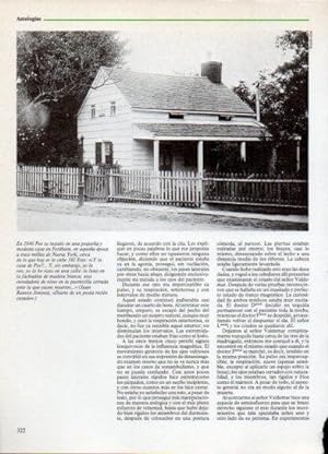 Seller image for LAMINA V38320: Casa donde vivio Poe en Fordham, Nueva York for sale by EL BOLETIN