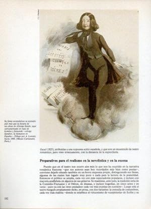 Seller image for LAMINA V38292: George Sand por A. Lorentz for sale by EL BOLETIN