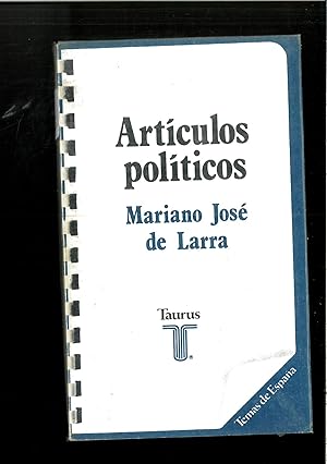 Imagen del vendedor de Arti?culos poli?ticos: Antologi?a (Temas de Espan?a ; 93) (Spanish Edition) a la venta por Papel y Letras