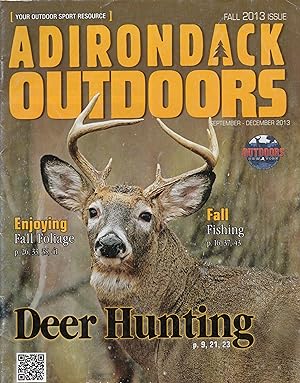 Bild des Verkufers fr Adirondack Outdoors Magazine (Your Outdoor Sport Resource) (Fall, 2013) zum Verkauf von Sutton Books