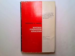 Immagine del venditore per Matrix Iterative Analysis venduto da Goldstone Rare Books