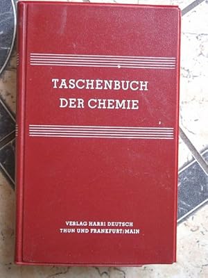 Taschenbuch der Chemie. Mit 76 Bildern, 39 Tabellen, 84 Tafeln Schröter, K.-H. Lautenschläger u. ...