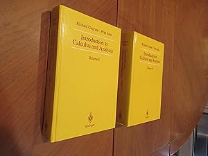 Seller image for Introduction To Calculus And Analysis, Vol. 1 (And) Volume 2 [Two Volumes, Hardcovers] for sale by Arroyo Seco Books, Pasadena, Member IOBA