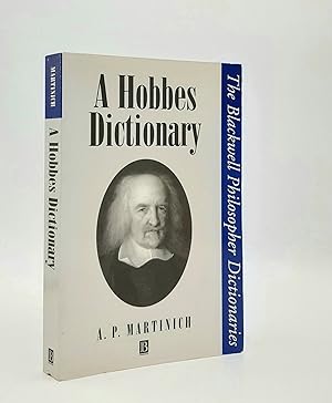 Seller image for A HOBBES DICTIONARY The Blackwell Philosopher Dictionaries for sale by Rothwell & Dunworth (ABA, ILAB)