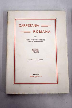 Imagen del vendedor de Carpetania romana a la venta por Alcan Libros