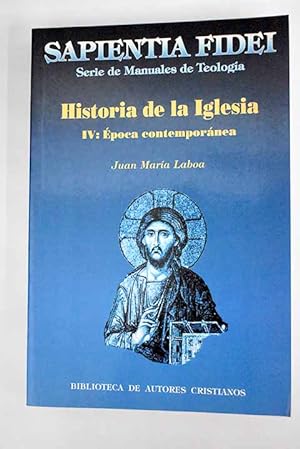 Bild des Verkufers fr Historia de la Iglesia, tomo IV zum Verkauf von Alcan Libros