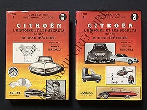 CITROEN L'HISTOIRE ET LES SECRETS DE SON BUREAU D'ETUDES DEPUIS 1917