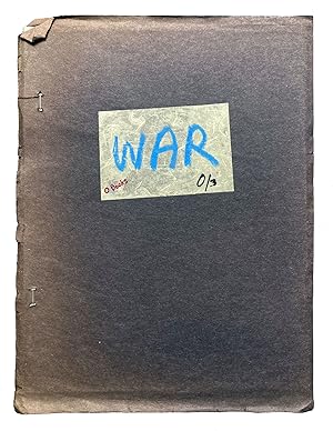 Seller image for War O/3 for sale by Granary Books