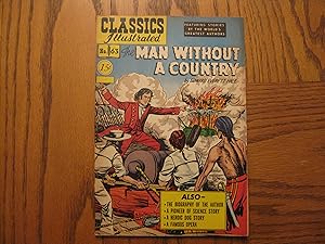 Bild des Verkufers fr Gilberton Comic Classics Illustrated #63 The Man Without a Country 1950 HRN 78 5.0 zum Verkauf von Clarkean Books