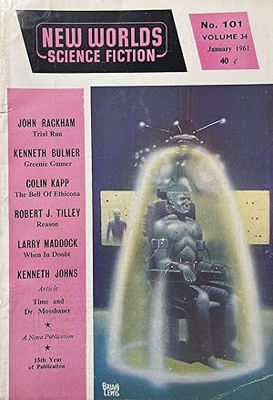 Imagen del vendedor de New Worlds Science Fiction Volume 34, No.101, January 1961 a la venta por 32.1  Rare Books + Ephemera, IOBA, ESA