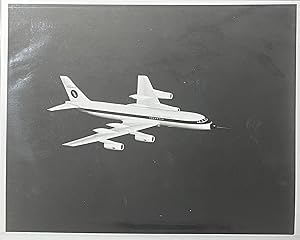 Imagen del vendedor de Circa 1980s Glossy Black and White Press Photo of a Convair 990 Jet a la venta por 32.1  Rare Books + Ephemera, IOBA, ESA