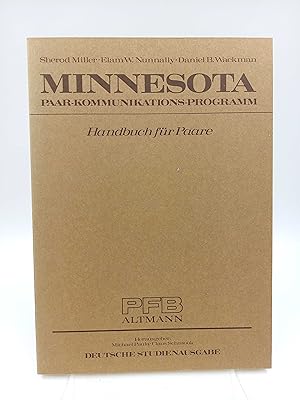 Bild des Verkufers fr Minnesota Paar-Kommunikations-Programm Handbuch fr Paare zum Verkauf von Antiquariat Smock