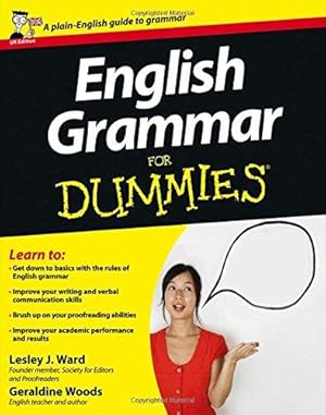 Bild des Verkufers fr English Grammar for Dummies, UK Edition zum Verkauf von WeBuyBooks