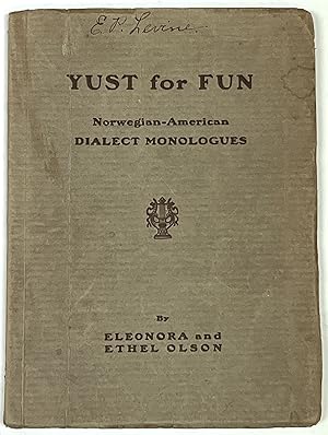 Immagine del venditore per YUST For FUN. Norwegian - American Dialect Monologues venduto da Tavistock Books, ABAA