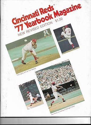 Image du vendeur pour 1977 Cincinnati Reds Yearbook - New Revised Edition mis en vente par Willis Monie-Books, ABAA