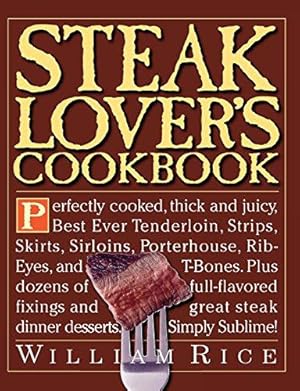 Seller image for Steak Lover's Cookbook for sale by WeBuyBooks