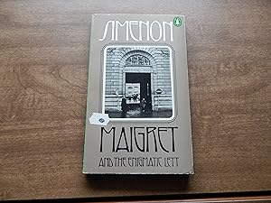 Bild des Verkufers fr Maigret And the Enigmatic Lett zum Verkauf von Village Books and Music