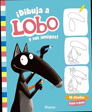 Bild des Verkufers fr DIBUJA A LOBO Y SUS AMIGOS! zum Verkauf von La Casa de los Libros